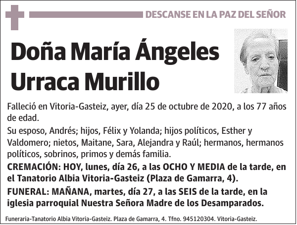 María Ángeles Urraca Murillo