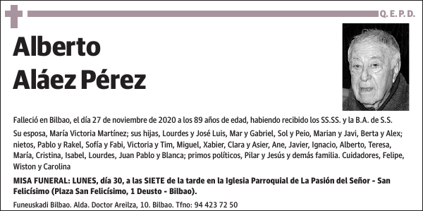 Alberto Aláez Pérez