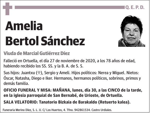 Amelia Bertol Sánchez