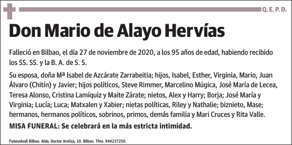 Mario de Alayo Hervías