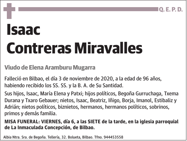 Isaac Contreras Miravalles