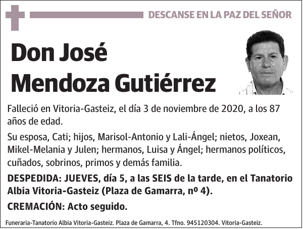 José Mendoza Gutiérrez