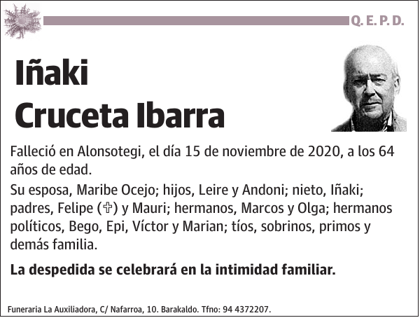 Iñaki Cruceta Ibarra