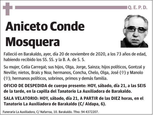 Aniceto Conde Mosquera