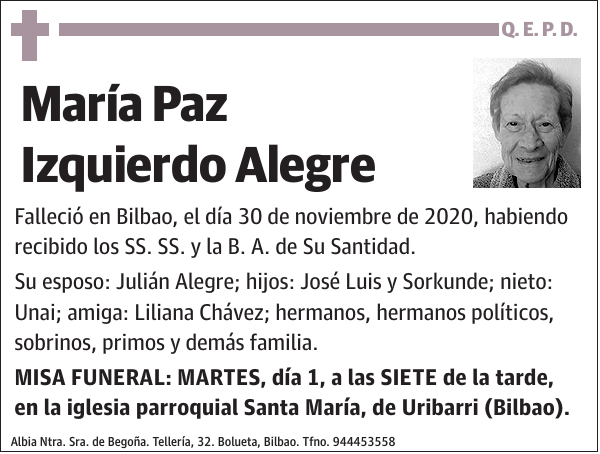 María Paz Izquierdo Alegre