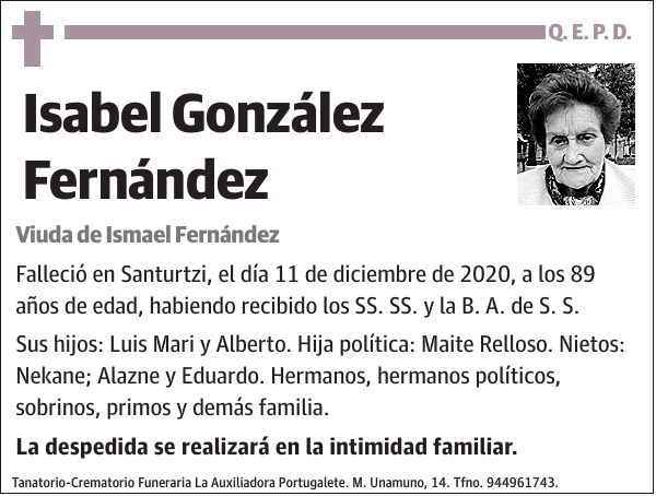 Isabel González Fernández