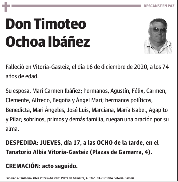 Timoteo Ochoa Ibáñez