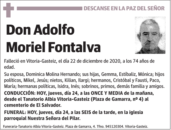 Adolfo Moriel Fontalva
