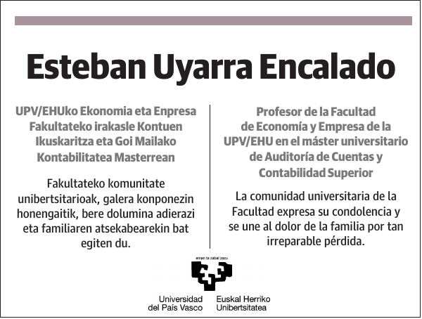 Esteban Uyarra Encalado