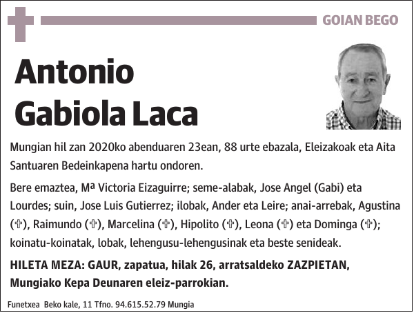 Antonio Gabiola Laca