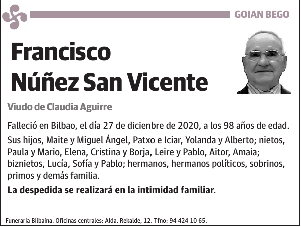 Francisco Núñez San Vicente