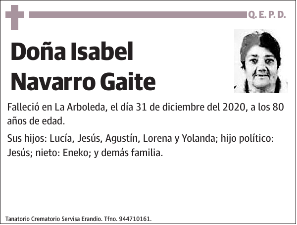 Isabel Navarro Gaite