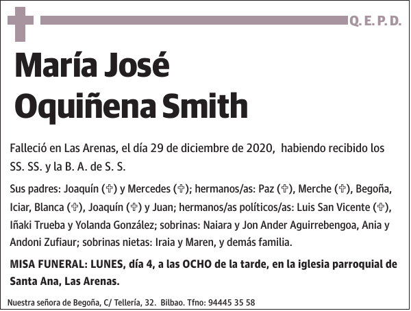 María José Oquiñena Smith
