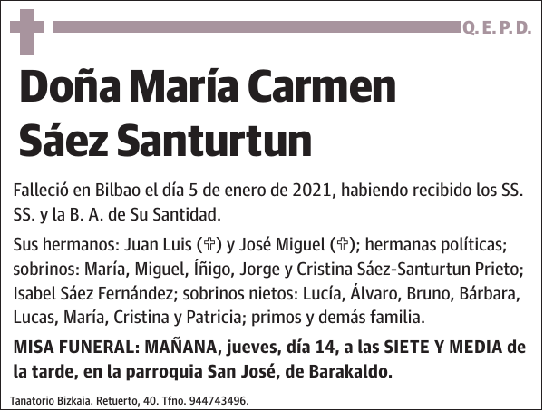 María Carmen Sáez Santurtun