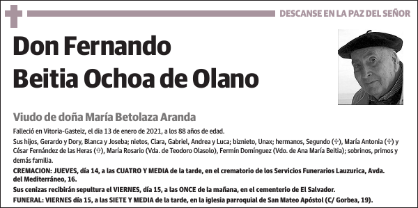 Fernando Beitia Ochoa de Olano