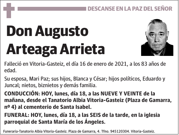 Augusto Arteaga Arrieta