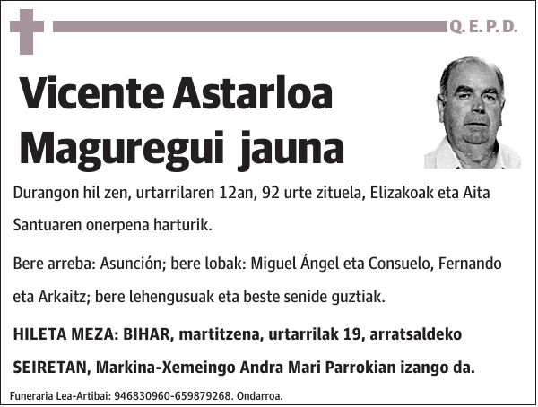 Vicente Astarloa Maguregui
