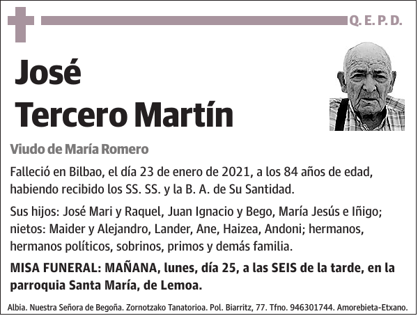 José Tercero Martín