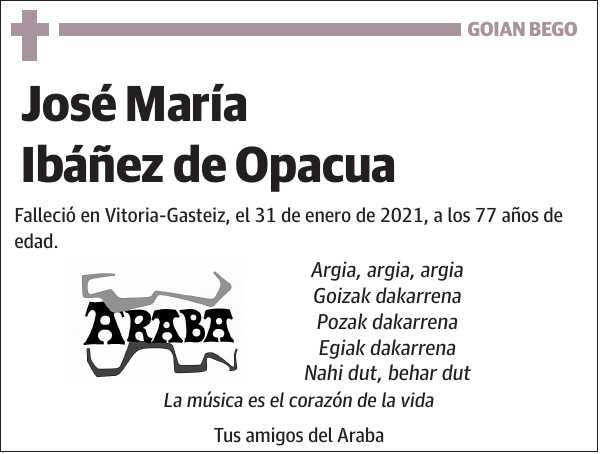 José María Ibáñez de Opacua