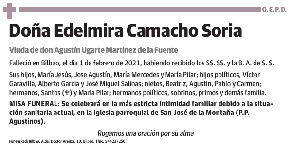 Edelmira Camacho Soria