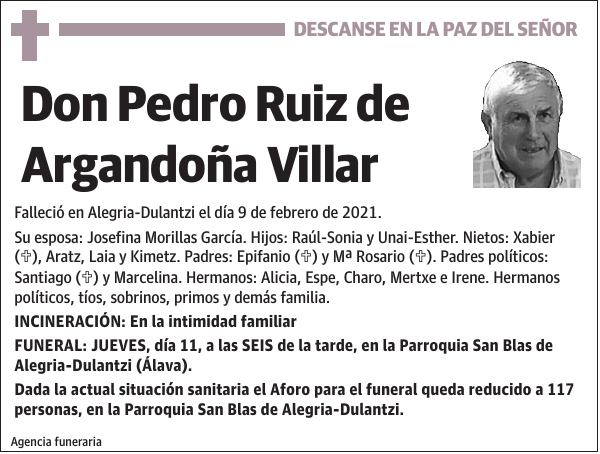 Pedro Ruiz de Argandoña Villar
