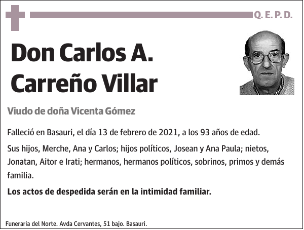 Carlos A. Carreño Villar