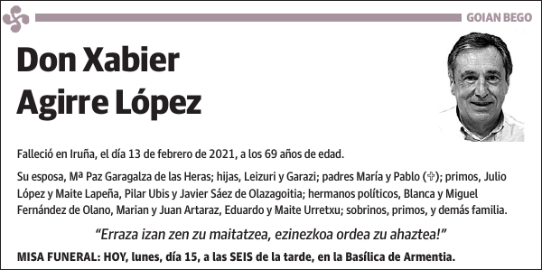 Xabier Agirre López
