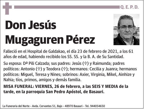 Jesús Mugaguren Pérez
