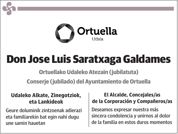 Jose Luis Saratxaga Galdames