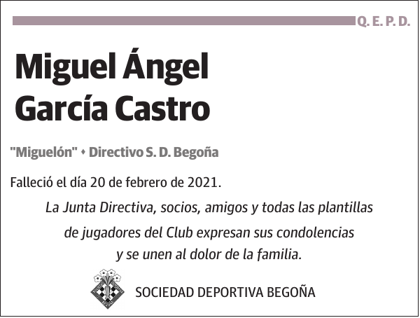 Miguel Ángel García Castro