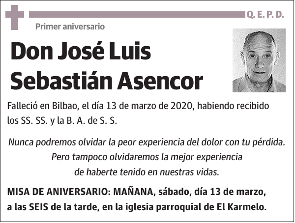 José Luis Sebastián Asencor
