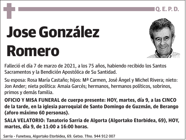 Jose González Romero