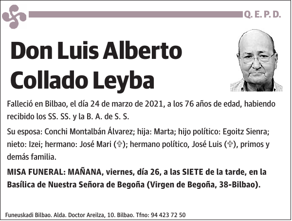 Luis Alberto Collado Leyba