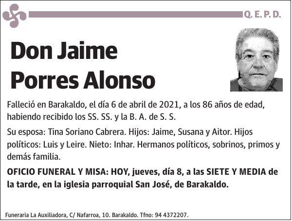 Jaime Porres Alonso