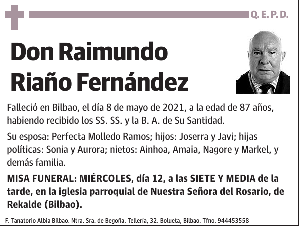 Raimundo Riaño Fernández