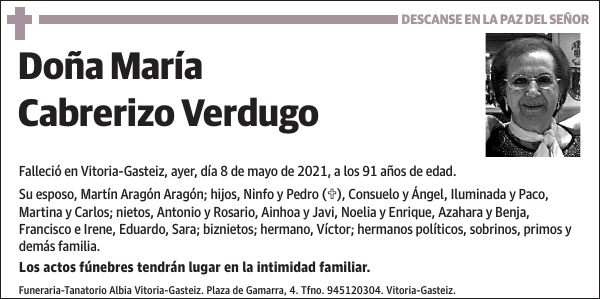 María Cabrerizo Verdugo