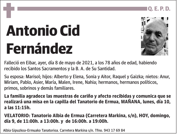 Antonio Cid Fernández