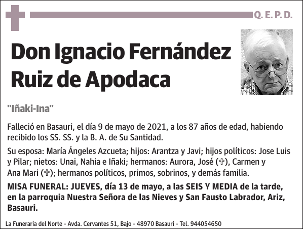 Ignacio Fernández Ruiz de Apodaca