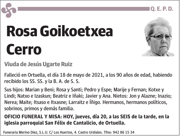 Rosa Goikoetxea Cerro