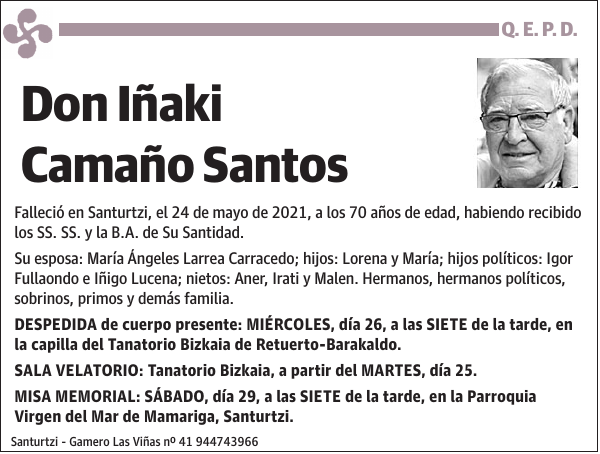 Iñaki Camaño Santos