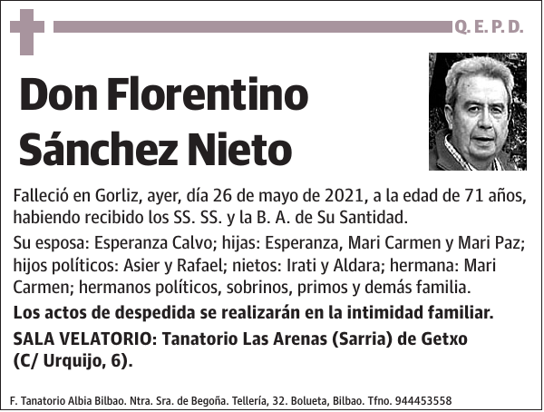 Florentino Sánchez Nieto