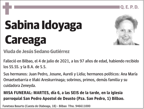 Sabina Idoyaga Careaga
