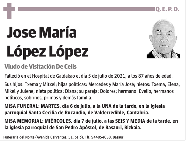 Jose María López López