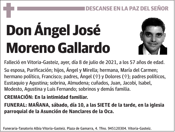 Ángel José Moreno Gallardo