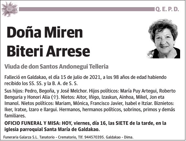 Miren Biteri Arrese