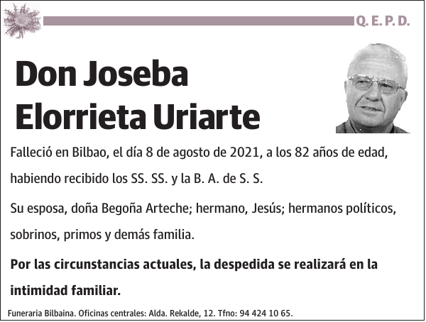 Joseba Elorrieta Uriarte