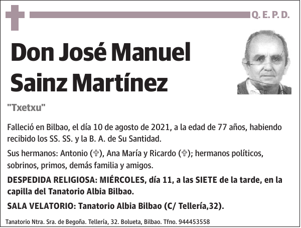 José Manuel Sainz Martínez