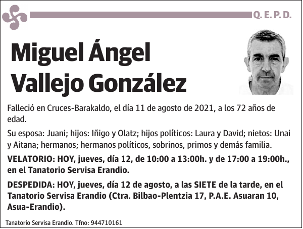 Miguel Ángel Vallejo González
