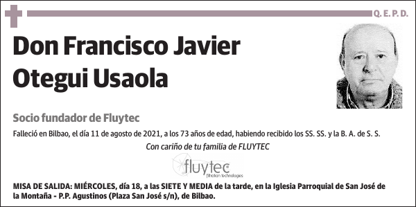 Francisco Javier Otegui Usaola
