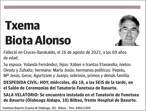 Txema Biota Alonso